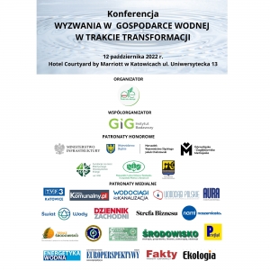 Polska Izba Ekologii organizuje konferencję hybrydową na temat Wyzwania w gospodarce wodnej w trakcie transformacji.