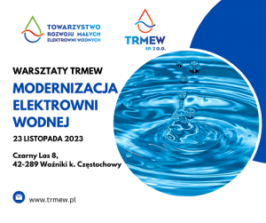 Warsztaty TRMEW Modernizacja Małej Elektrowni Wodnej